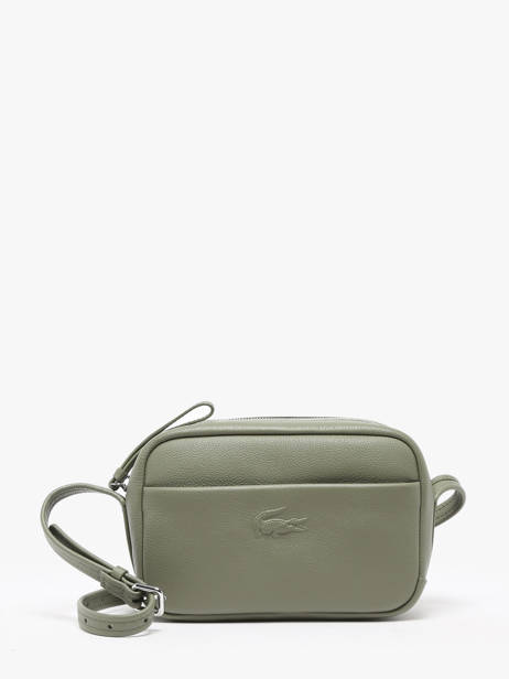 Cross Body Tas City Court Leder Lacoste Groen city court NF4506IE